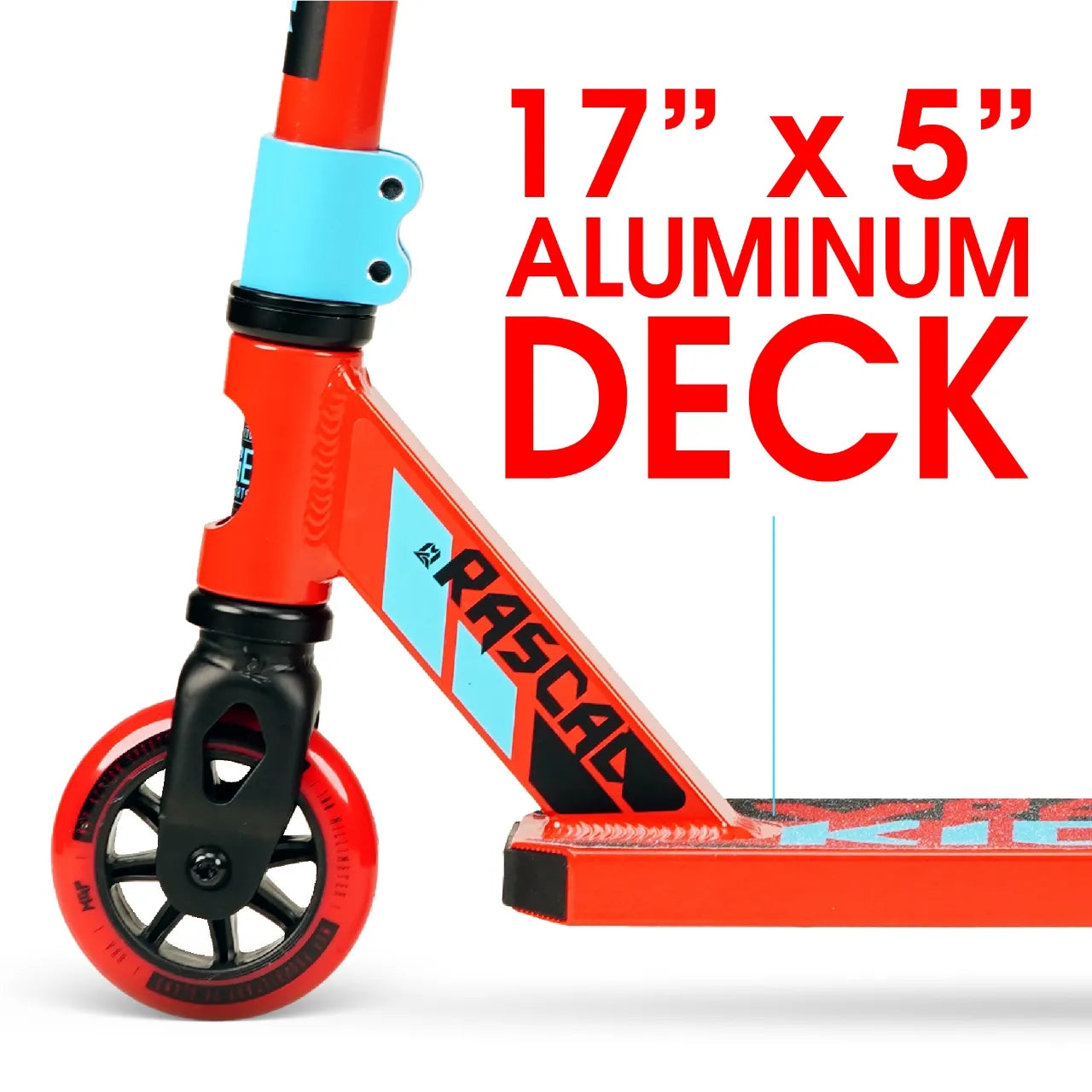 Madd Gear Kick Mini Pro Rascal IV Complete Stunt Scooter, Red/Blue Complete Scooters MADD Gear (MGP)