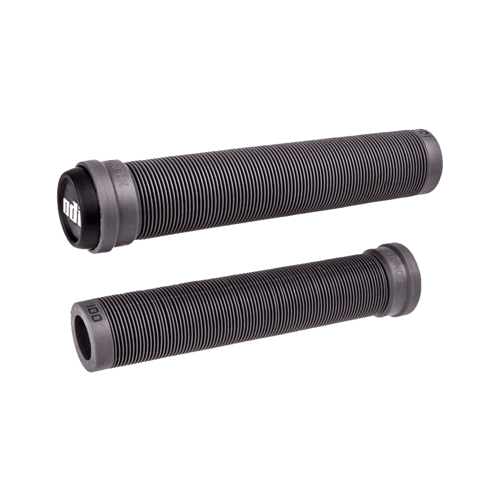ODI Longneck SLX Pro Flangeless Grips - Grey 160mm Grips ODI