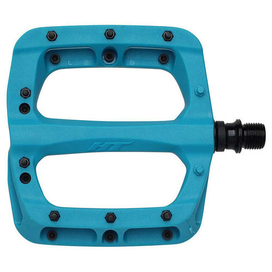 HT Components Nylon PA03A MTB/BMX Pedals 9/16", Turquoise BMX HT Components