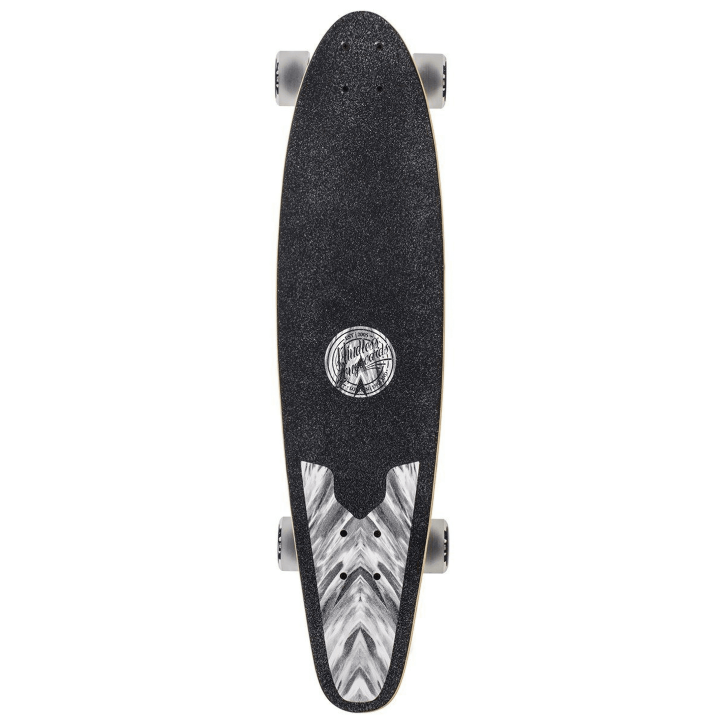 Mindless Raider VI Complete Cruiser Longboard, Grey complete longboards Mindless