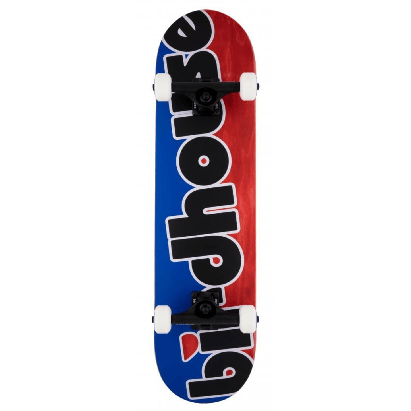 Birdhouse Stage 3 Toy Logo Complete Skateboard 8", Red/Blue Complete Skateboards Birdhouse