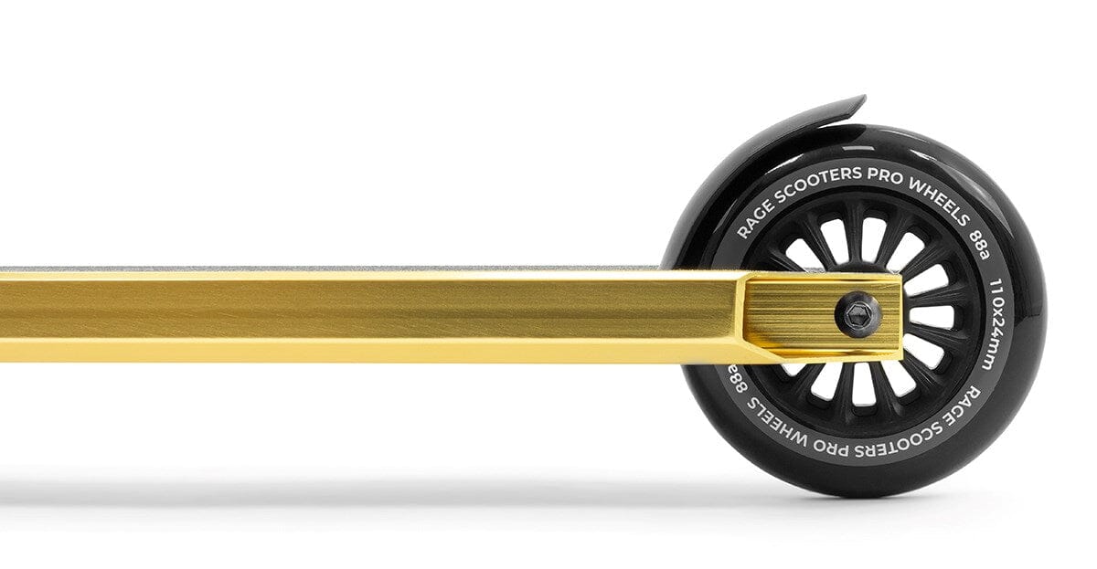 Rage One Complete Stunt Scooter, Gold Complete Scooters RAGE ONE