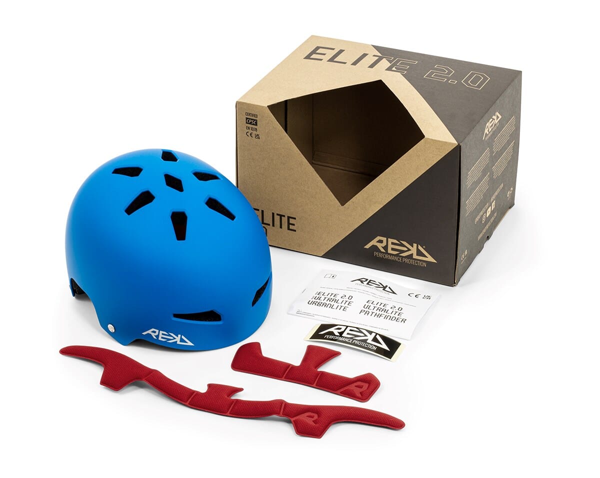 Rekd Elite 2.0 Helmet, Blue Protection REKD