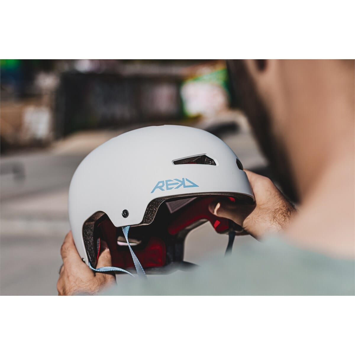 Rekd Elite 2.0 Helmet, Grey Protection REKD