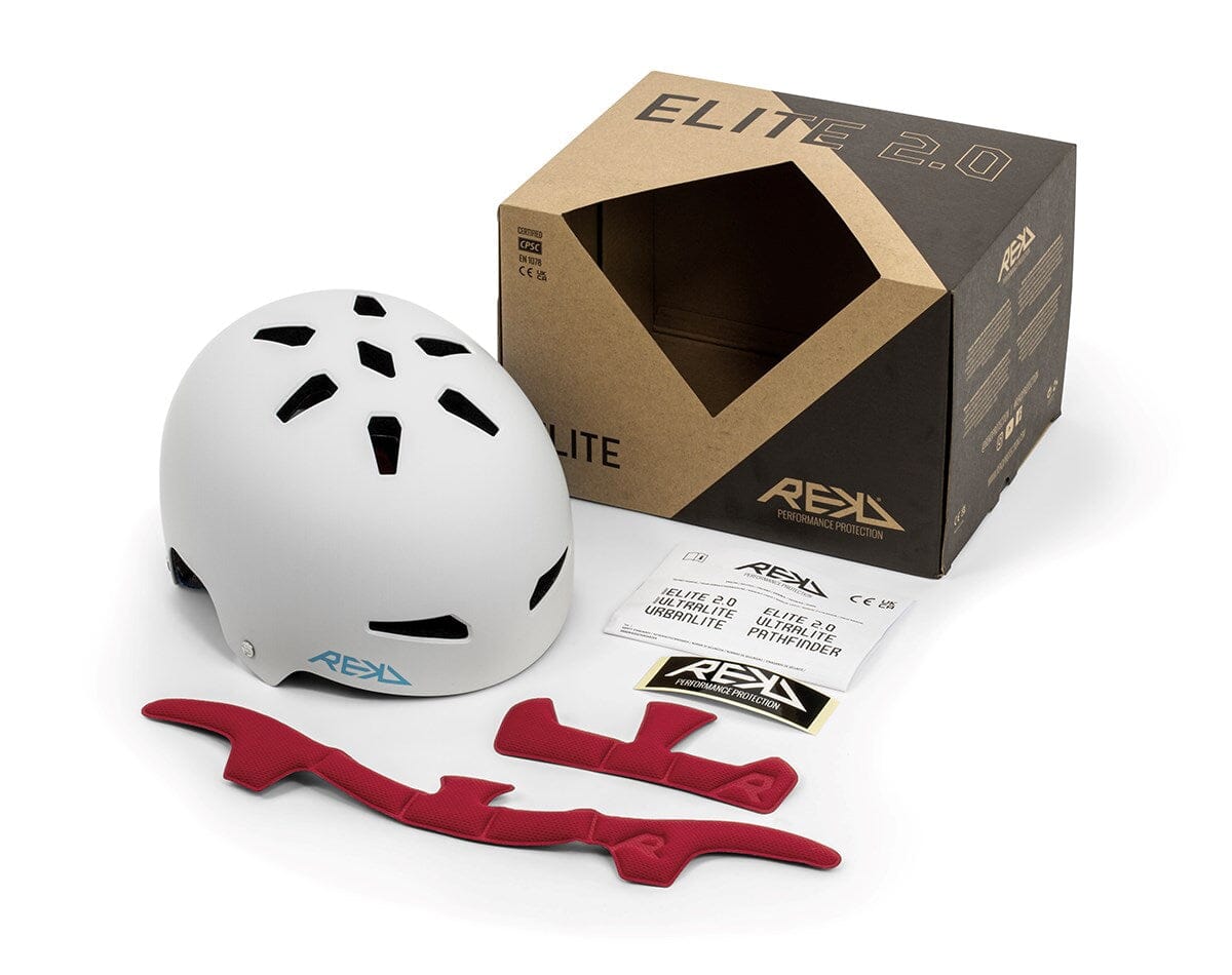 Rekd Elite 2.0 Helmet, Grey Protection REKD