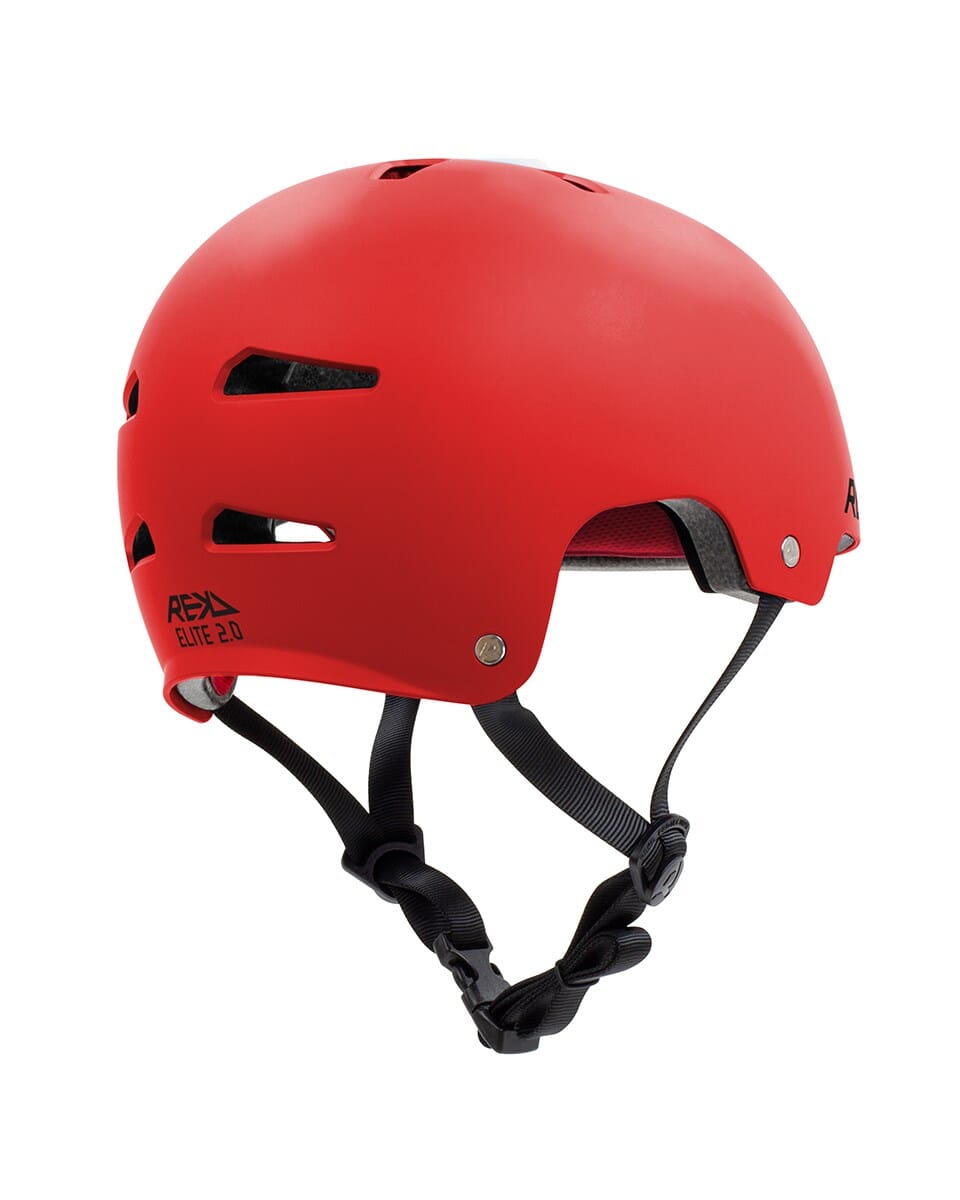 Rekd Elite 2.0 Helmet, Red Protection REKD