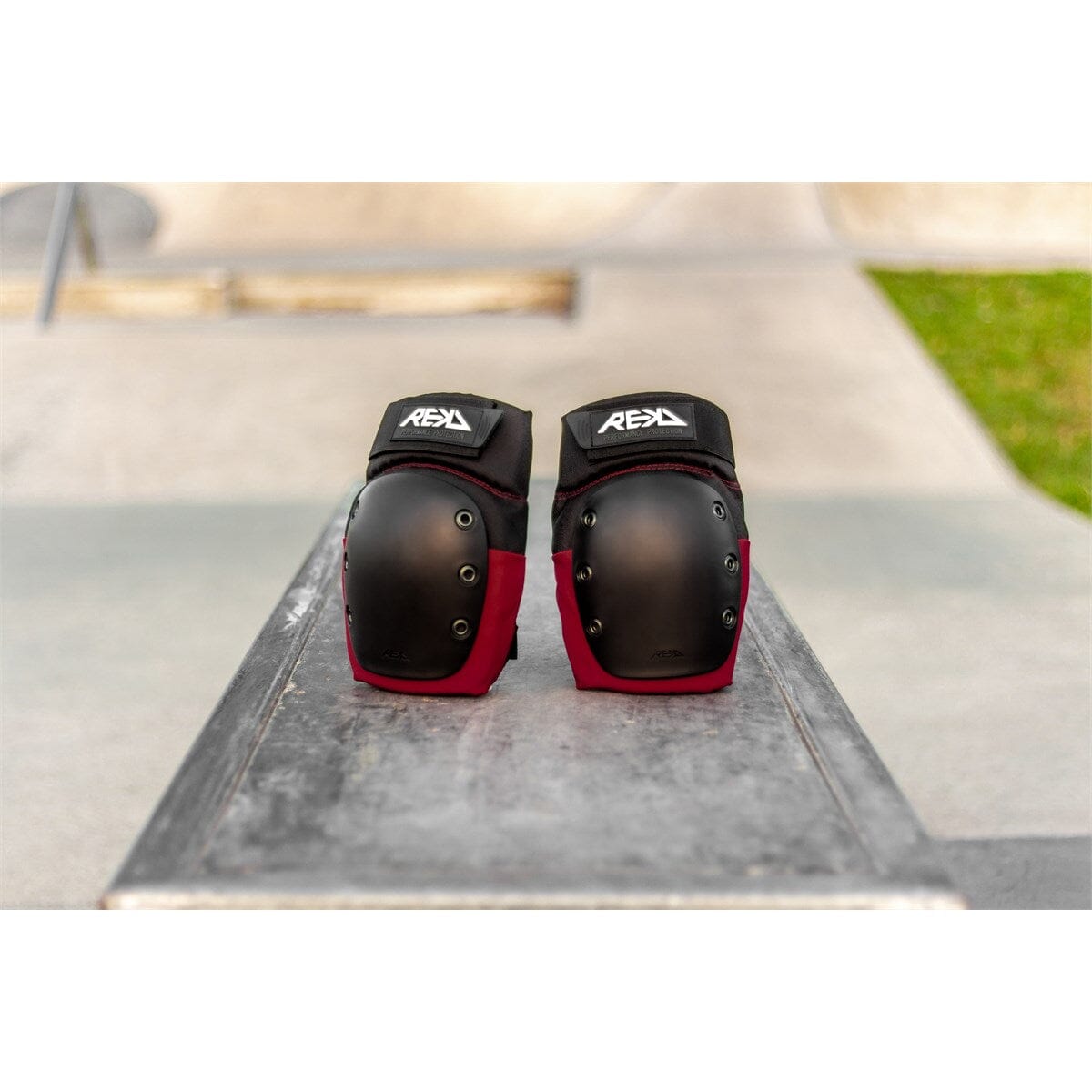 Rekd Ramp Knee Pads, Red REKD