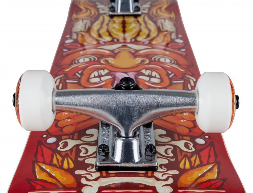 Rocket Chief Pile-Up Complete Skateboard 7.75", Red Complete Skateboards Rocket
