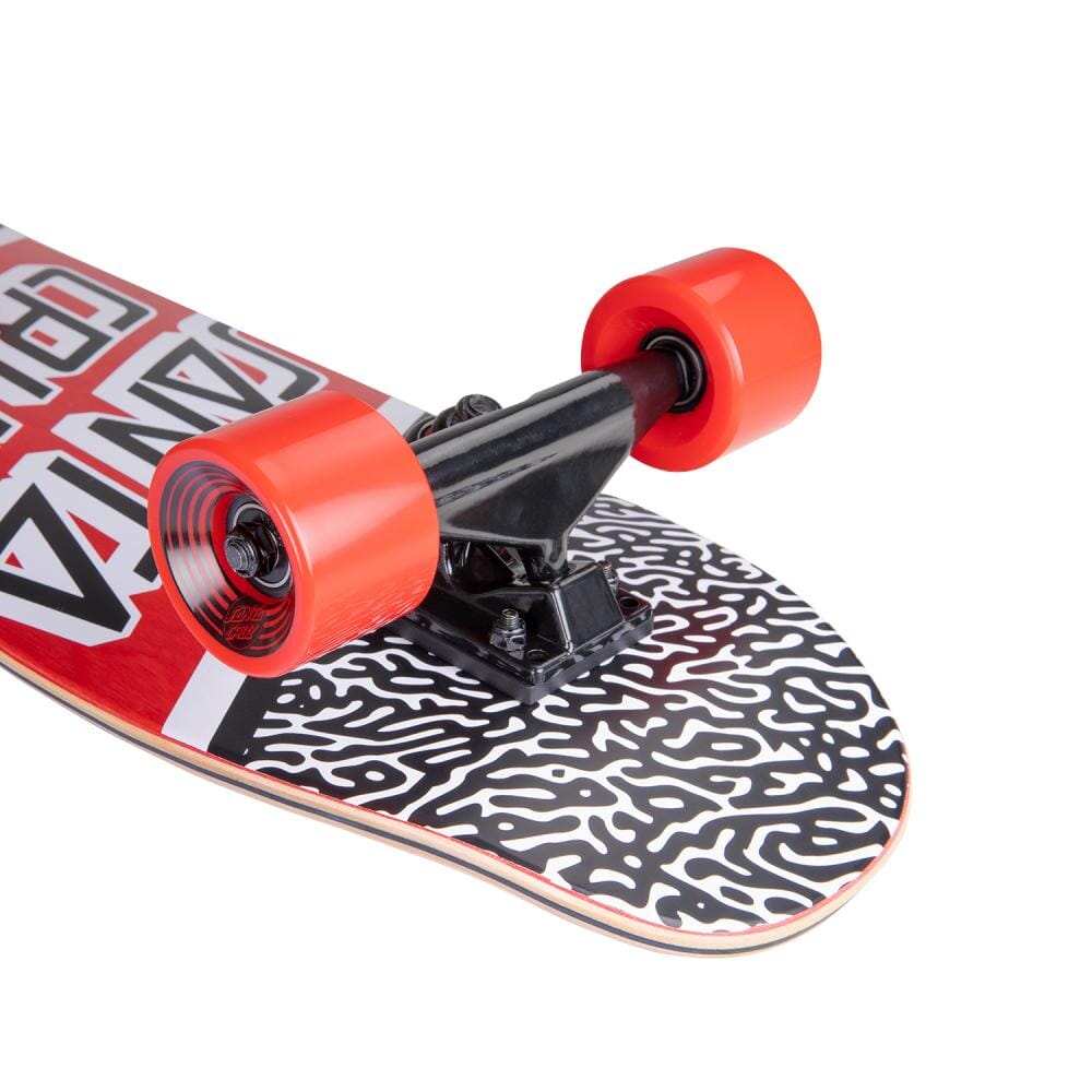 Santa Cruz Amoeba Street Skate Complete Cruzer 29.4" Complete Skateboards Santa Cruz
