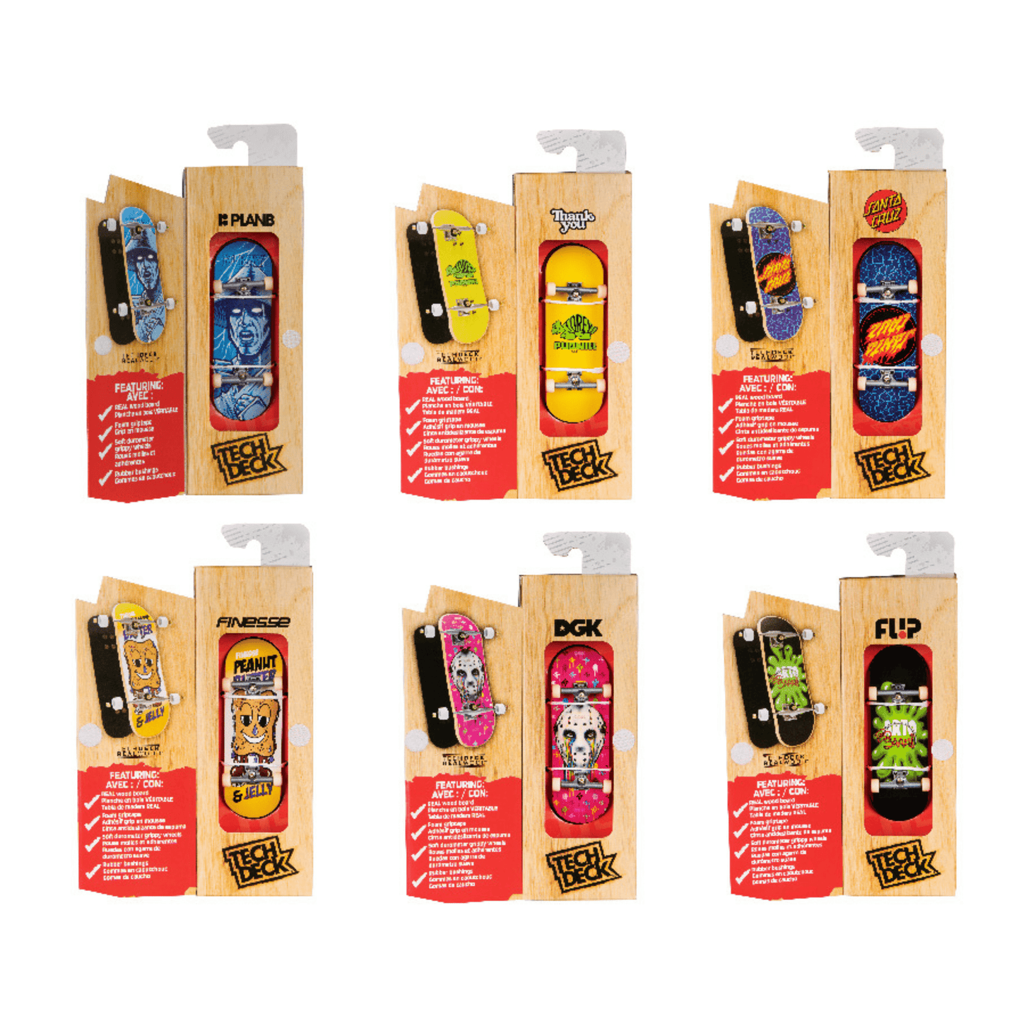 Tech Deck Performance Wood Board Accessories tech deck
