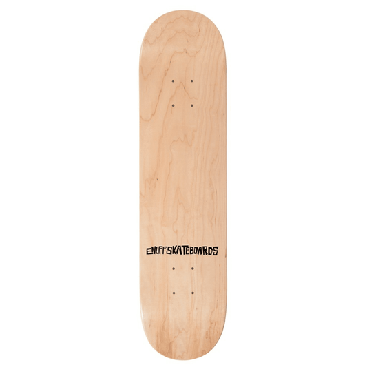 Enuff Classic Skateboard Deck Natural, 7.75" Skateboard Deck Enuff