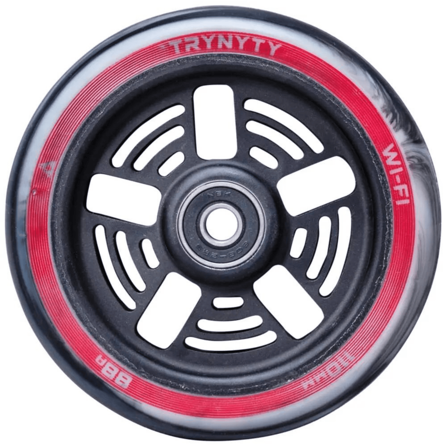 Trynyty Wi-Fi 110mm Pro Scooter Wheels, Black Scooter Wheels trynyty
