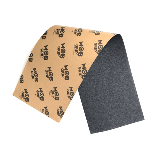 MOB Skateboard Griptape Sheet, Black Griptape MOB