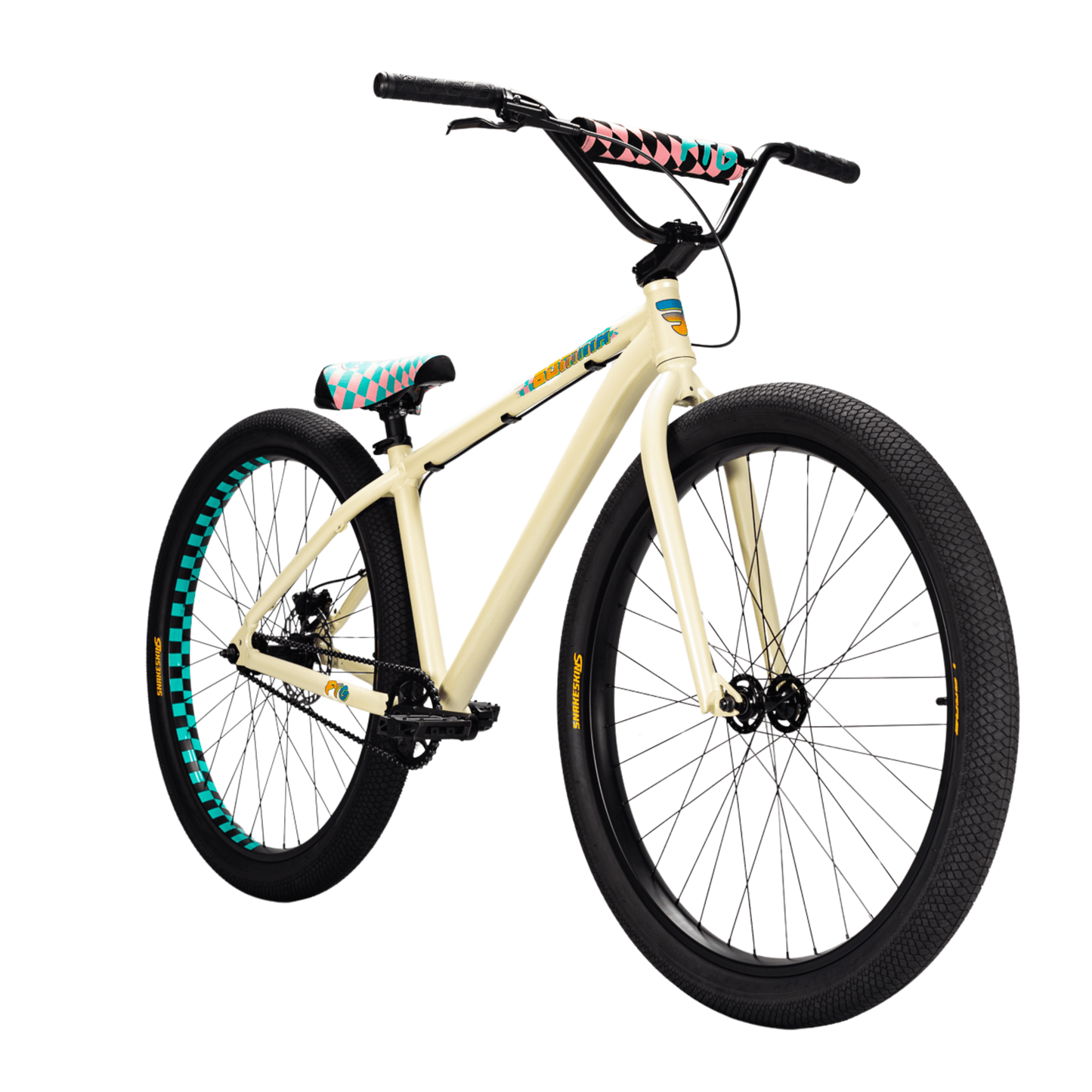 Mafia Bikes Bomma FTG Street Bike, Ivory Wheelie Bikes Mafia Bikes