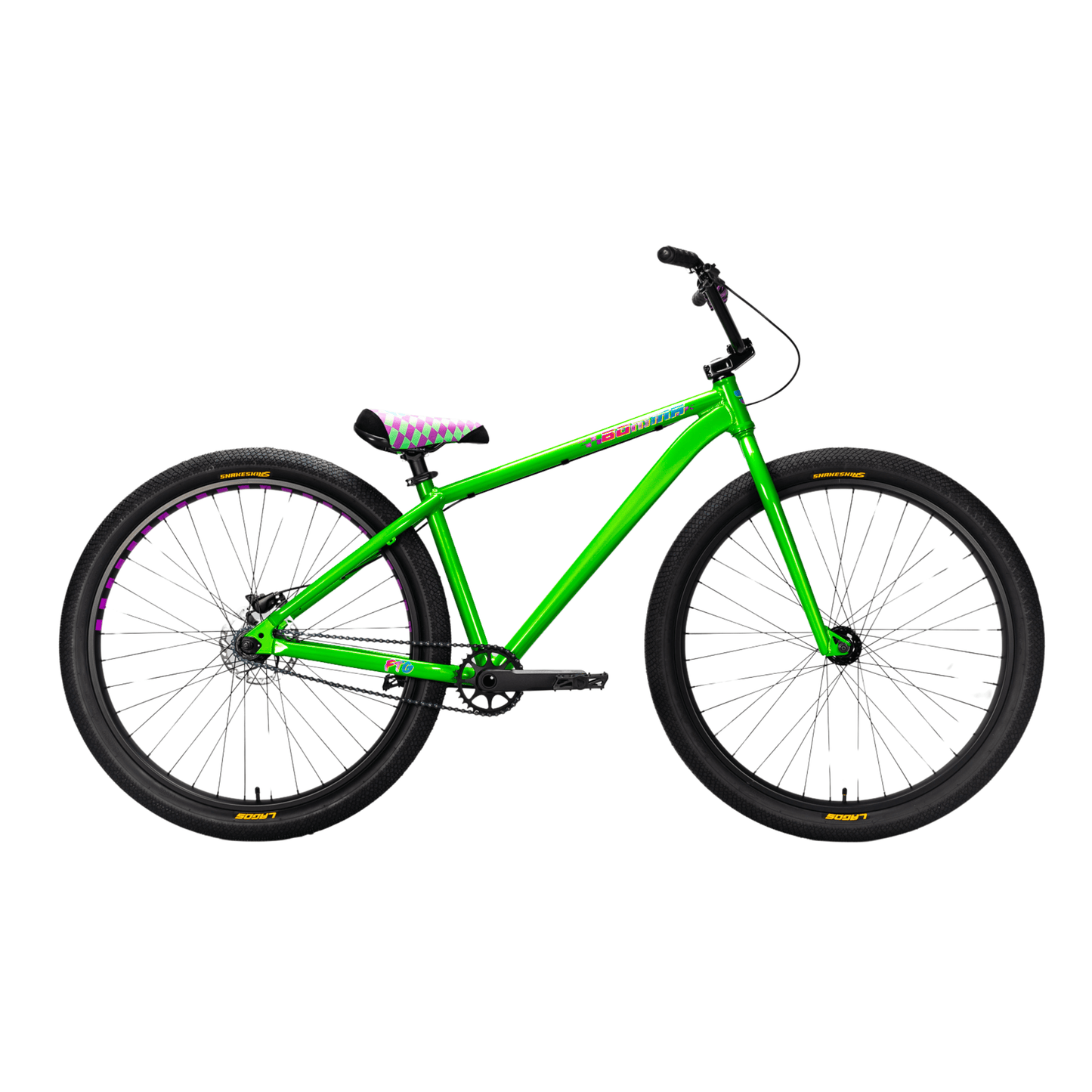 Mafia Bikes Bomma FTG Street Bike, Green Wheelie Bikes Mafia Bikes
