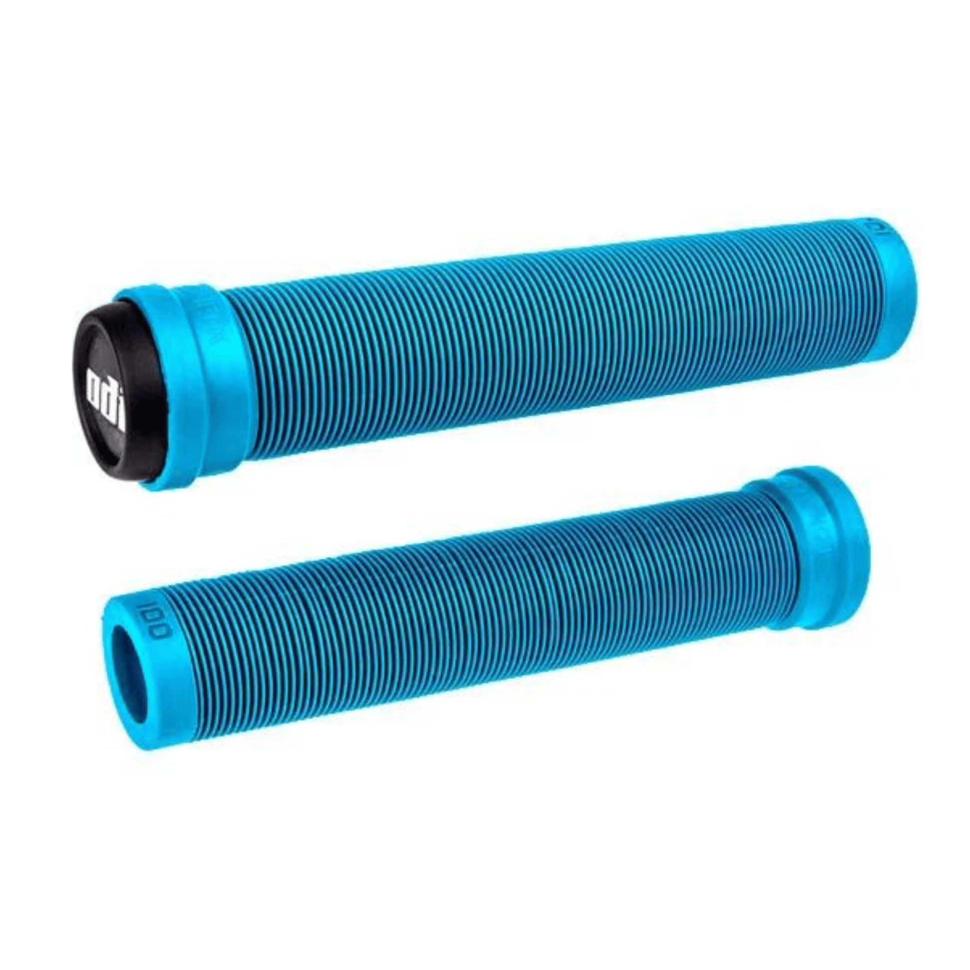 ODI Longneck SLX Pro Flangeless Grips - Light Blue 160mm Grips ODI