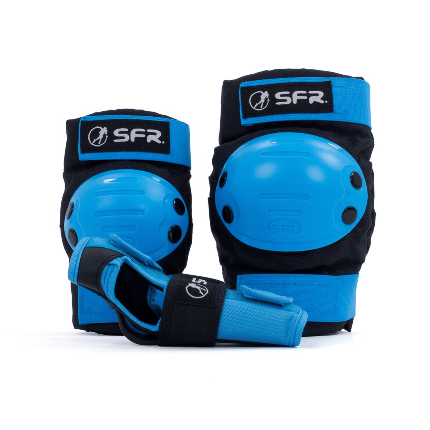 SFR Youth Ramp Triple Pad Set, Blue Protection SFR