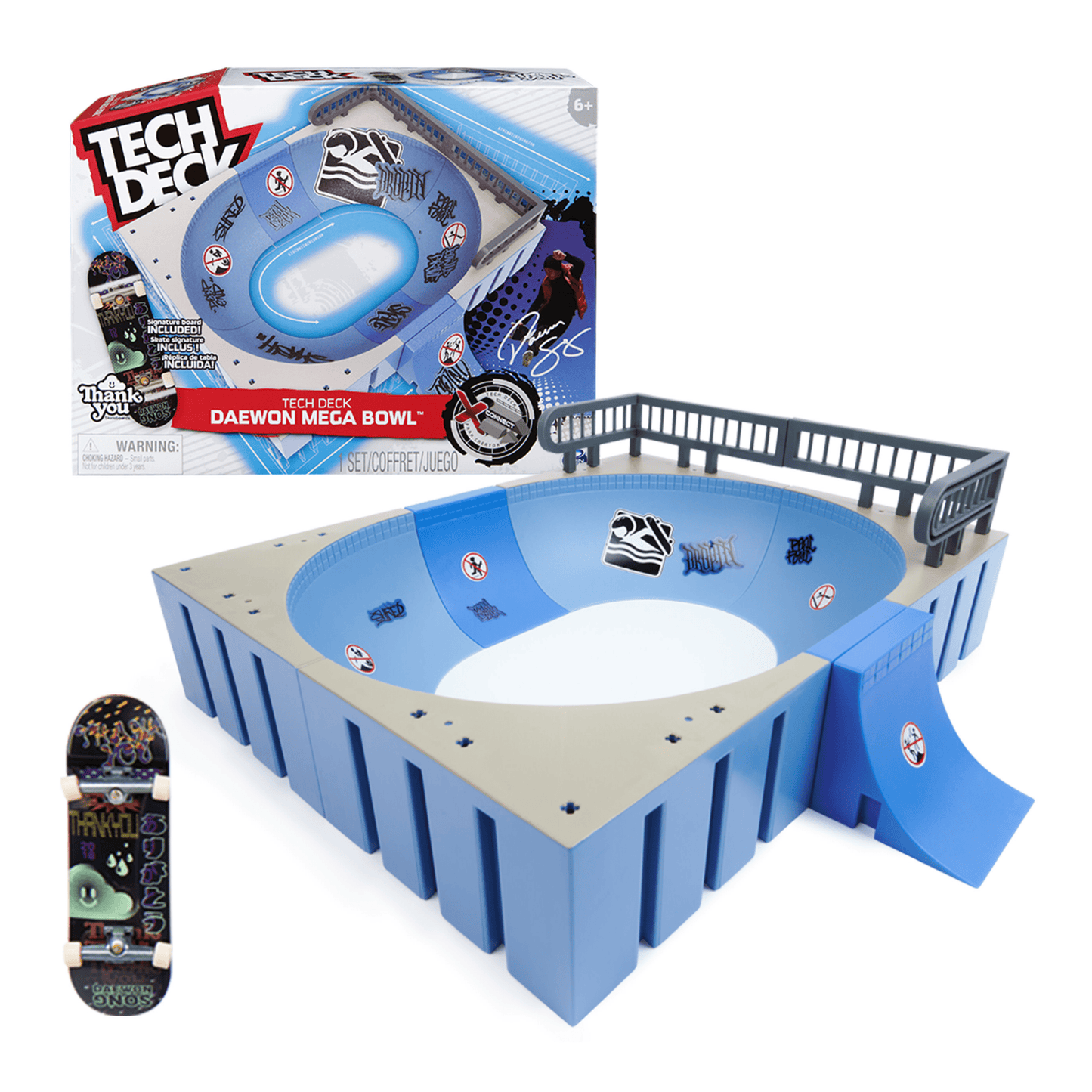 Tech Deck Daewon Mega Bowl Accessories tech deck
