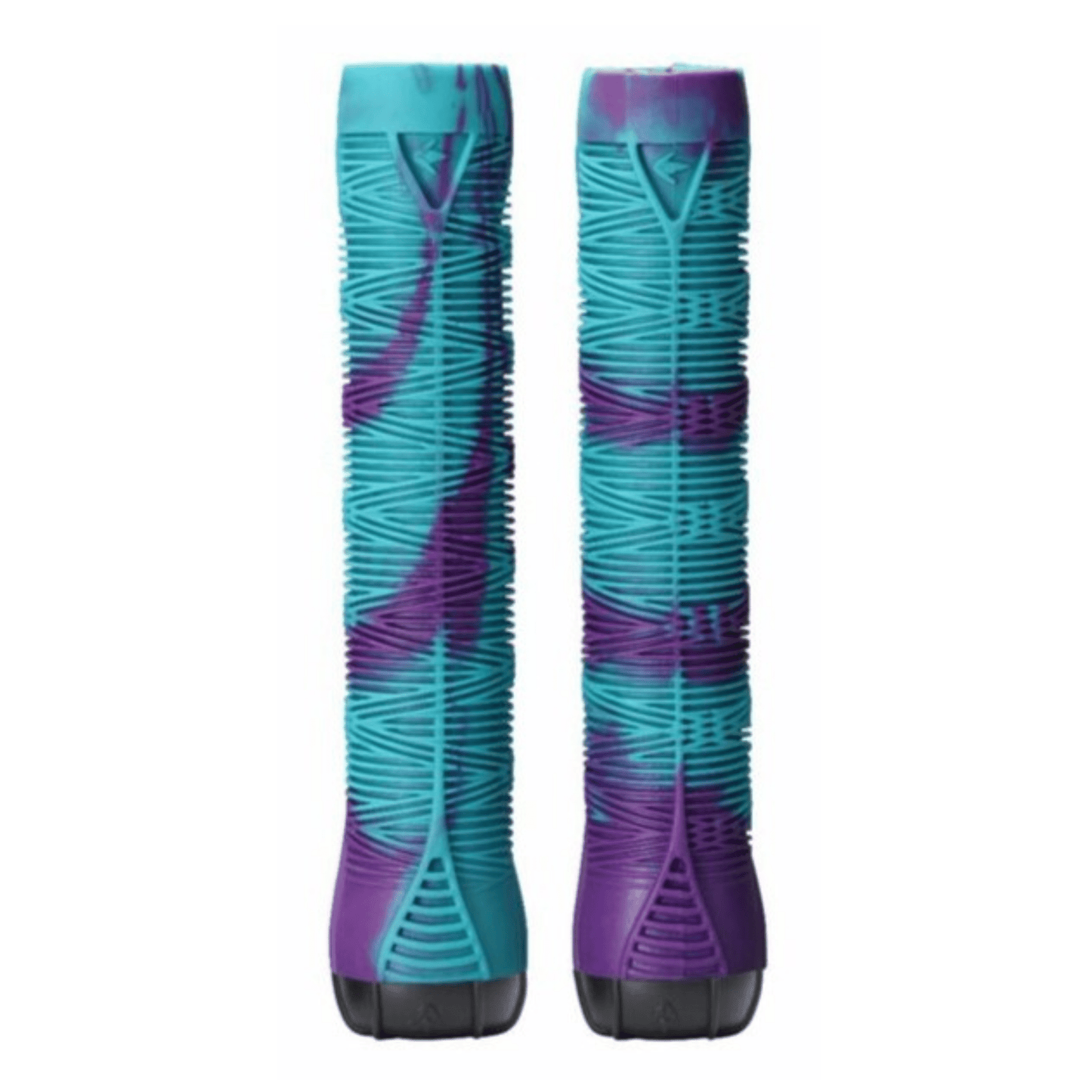 Blunt V2 Scooter Grips, Teal/Purple Scooter Grips Blunt