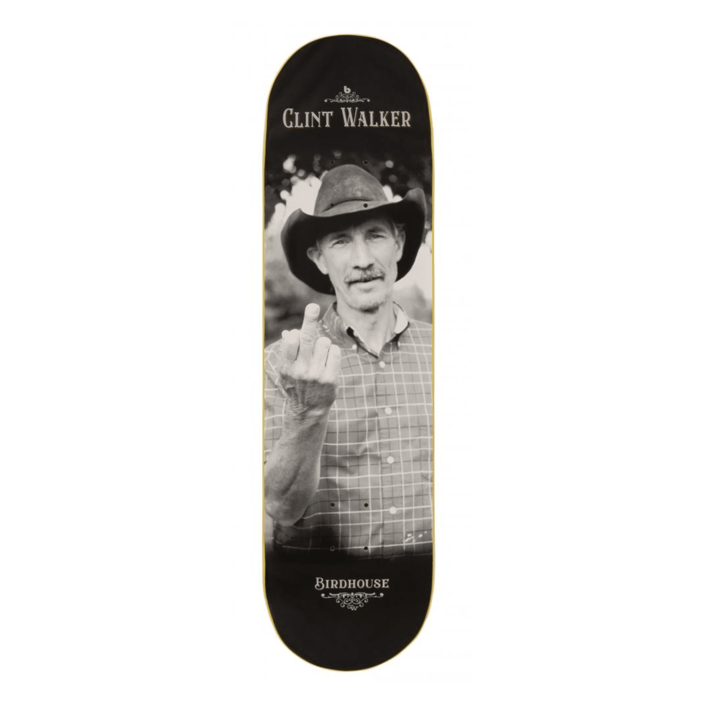 Birdhouse Walker Dad Pro Skateboard Deck, 8.38" Skateboard Deck Birdhouse