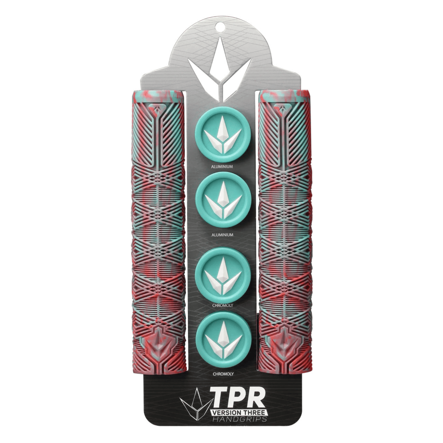 Blunt V3 Hand Grips, Blue/Red Grips Blunt