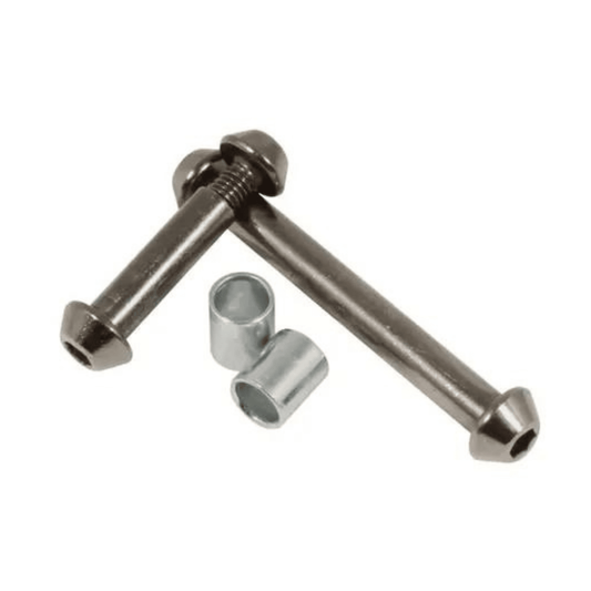 Slamm Scooters Axle Set, Nickel Scooter Hardware Slamm Scooters
