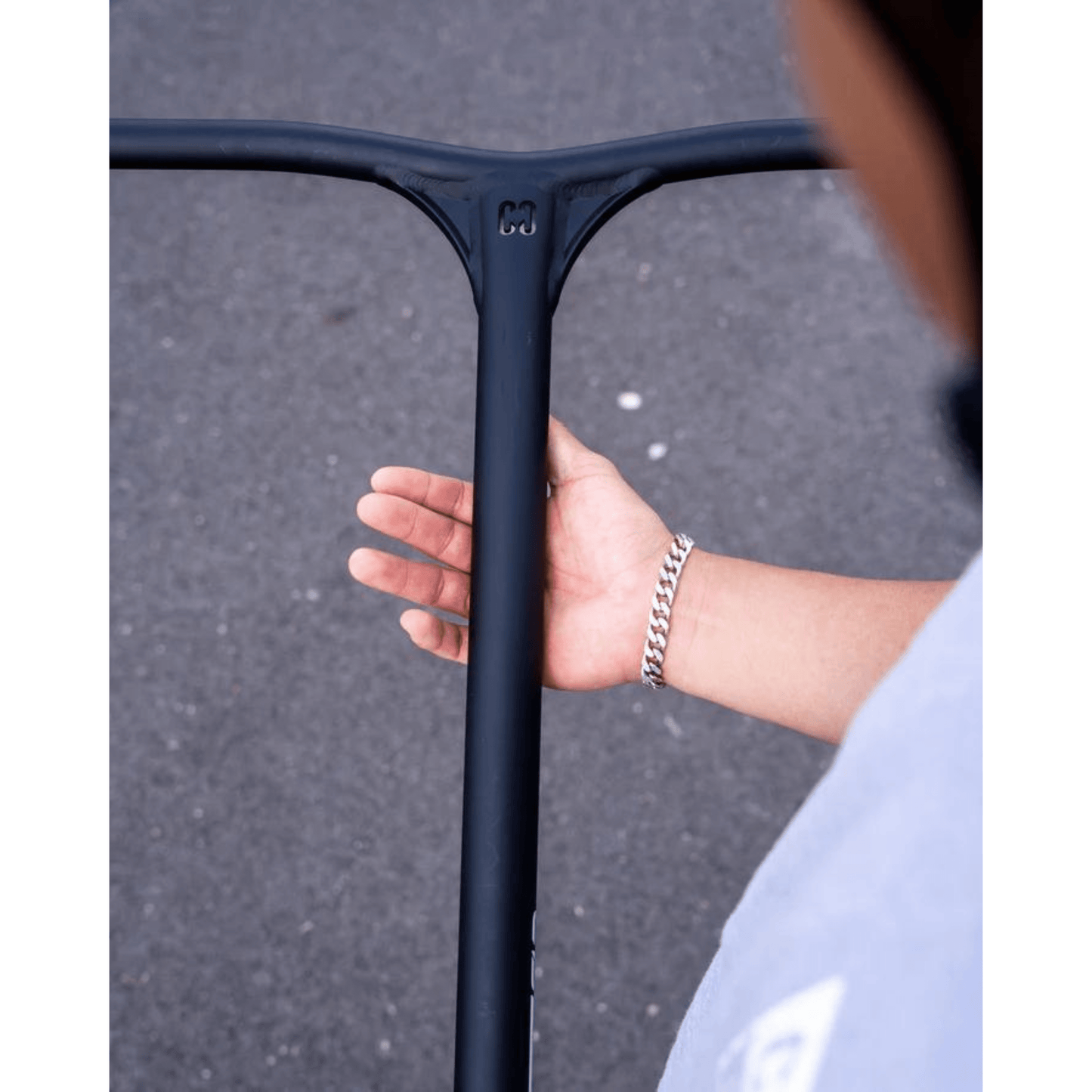 CORE SL2 Aluminium 620mm IHC Scooter Bars, Black Scooter Bars CORE