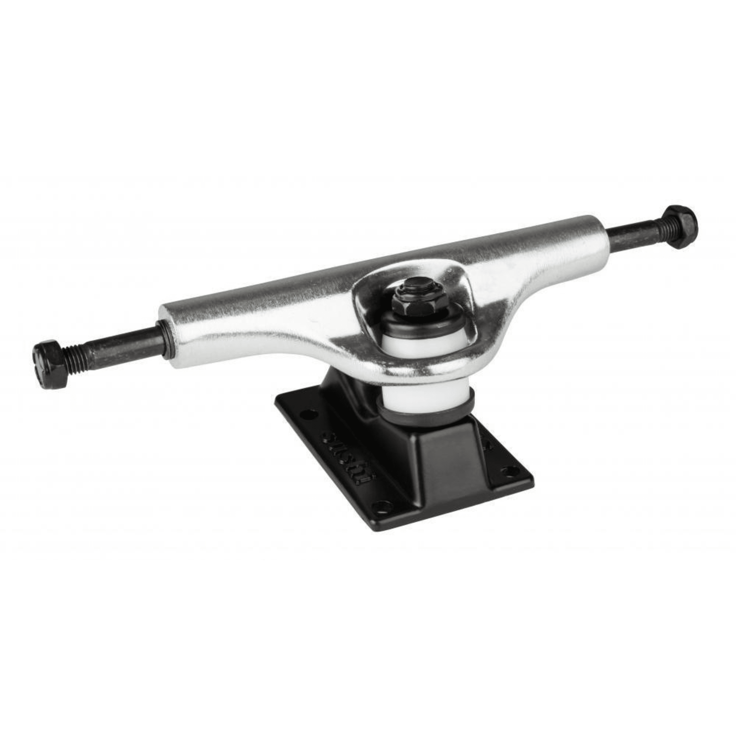 Sushi Pagoda 5.25 Skateboard Trucks, Polished/Black Skateboard Trucks Sushi