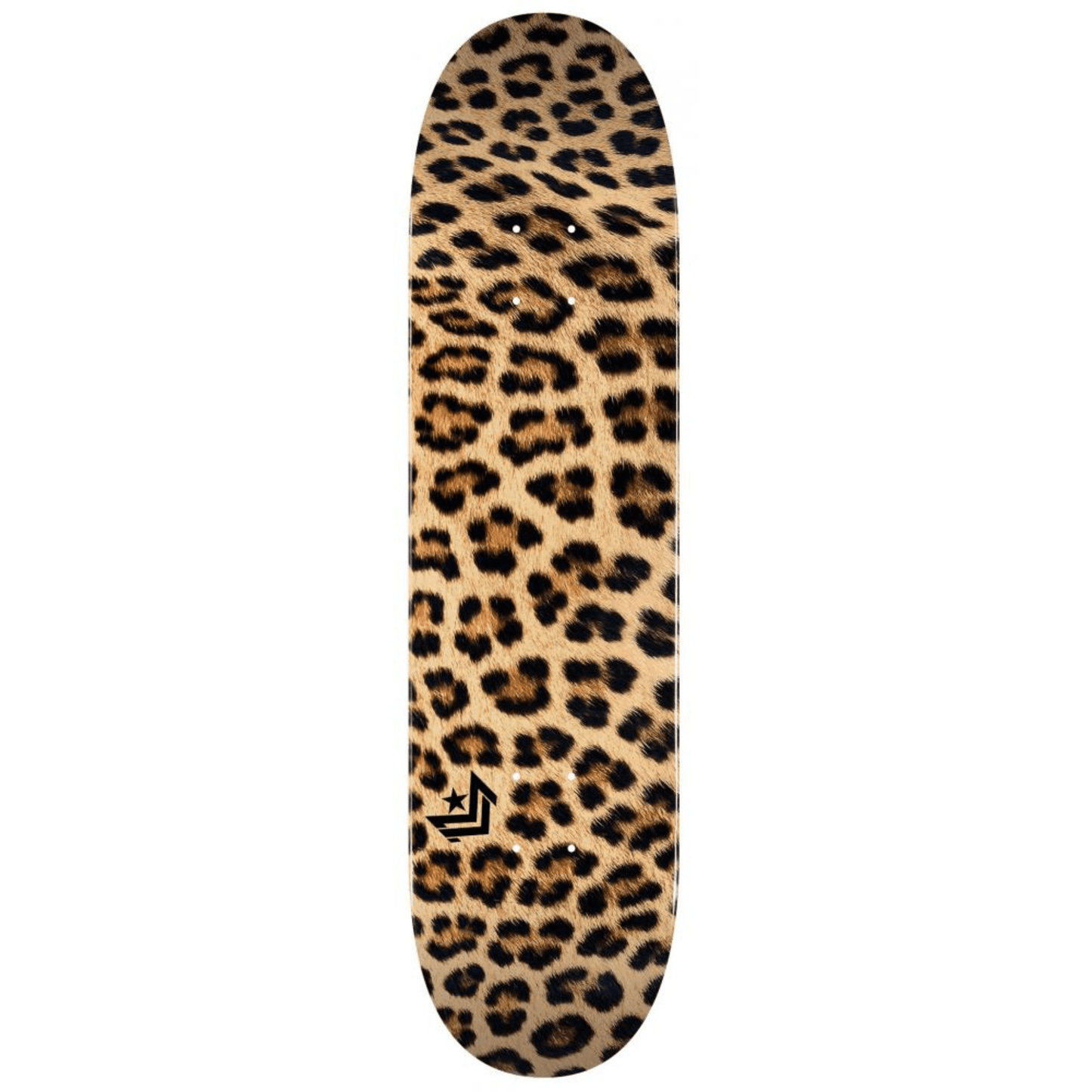 Mini Logo Leopard Fur 18" 291 K20 Skateboard Deck, 7.75" Skateboard Deck Mini Logo