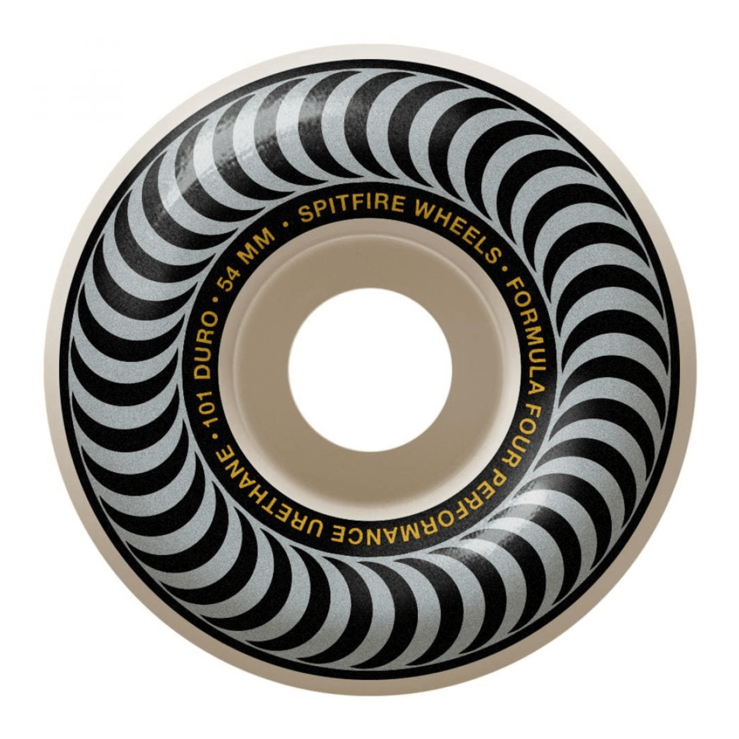 Spirtfire Fomula Four Classic Silver Skateboard Wheels, 54mm Skateboard Wheels Spitfire