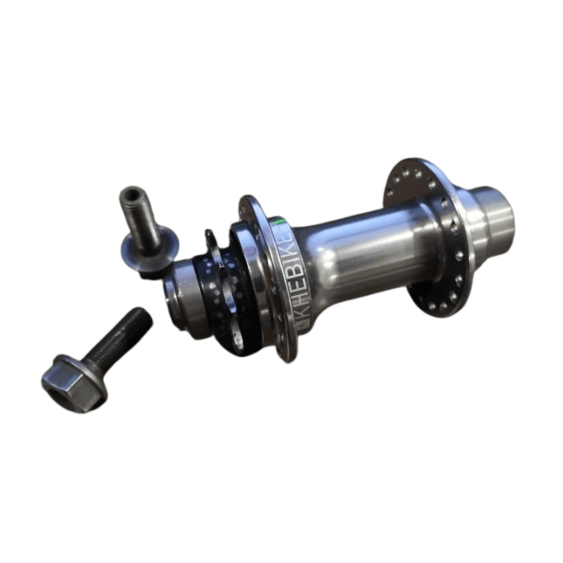 KHE BMX Greyhound 36H RHD Female Casette HUB, Grey Anthracite BMX Wheels Rampworx Shop