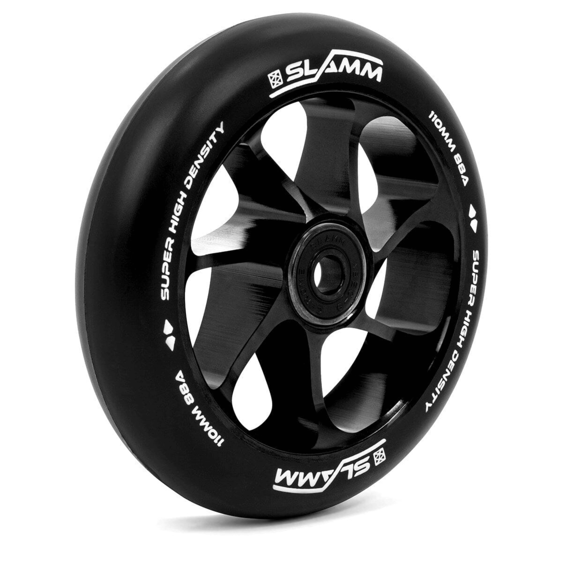 Slamm Team Scooter Wheel 110mm, Black/Black Scooter Wheels Slamm Scooters