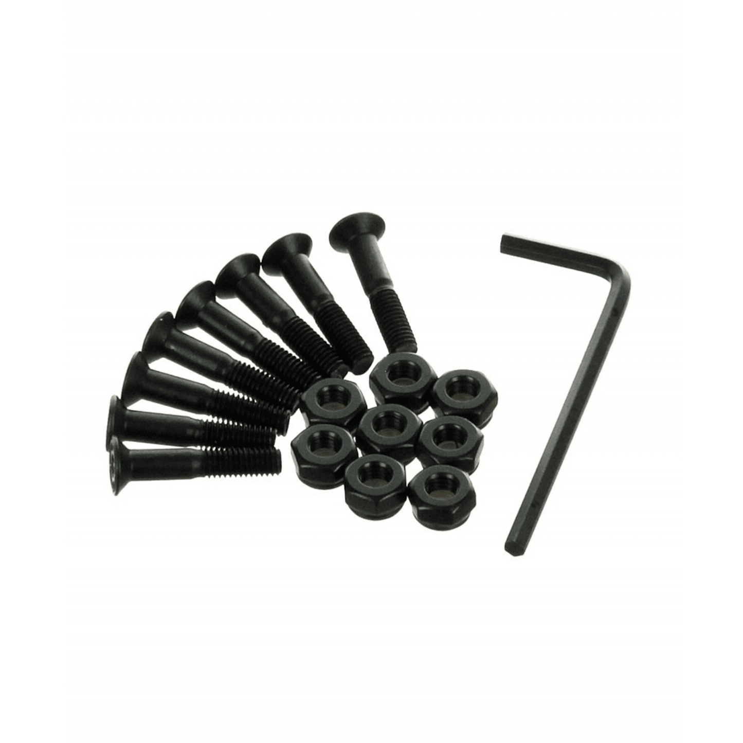 Sushi Skateboard Hardware Allen Bolts) 1" Black Skateboard Parts Sushi