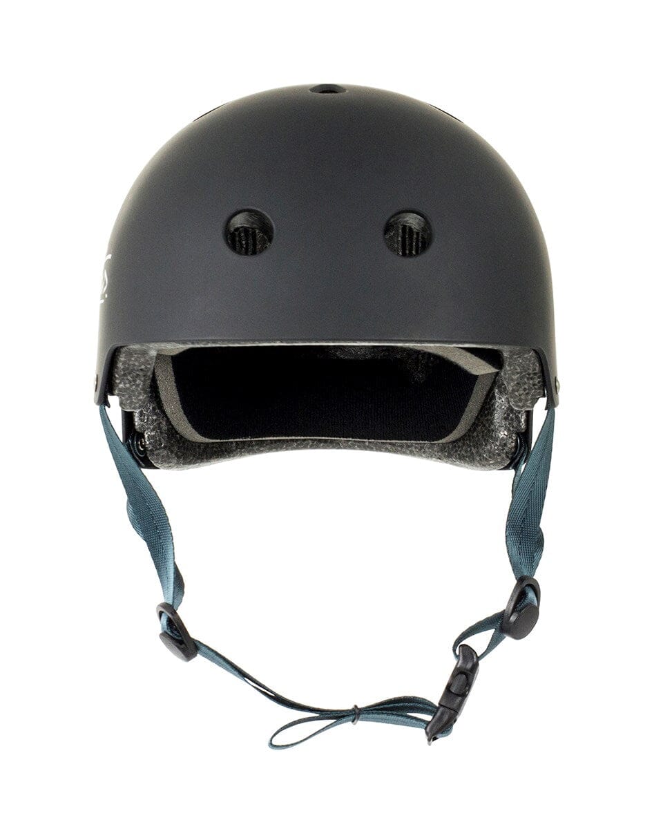 Slamm Logo Helmet, Black Protection Slamm Scooters