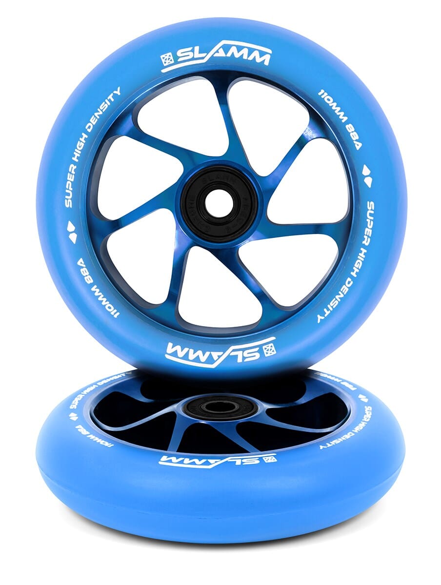 Slamm Team Wheel 110mm, Blue/Blue Slamm