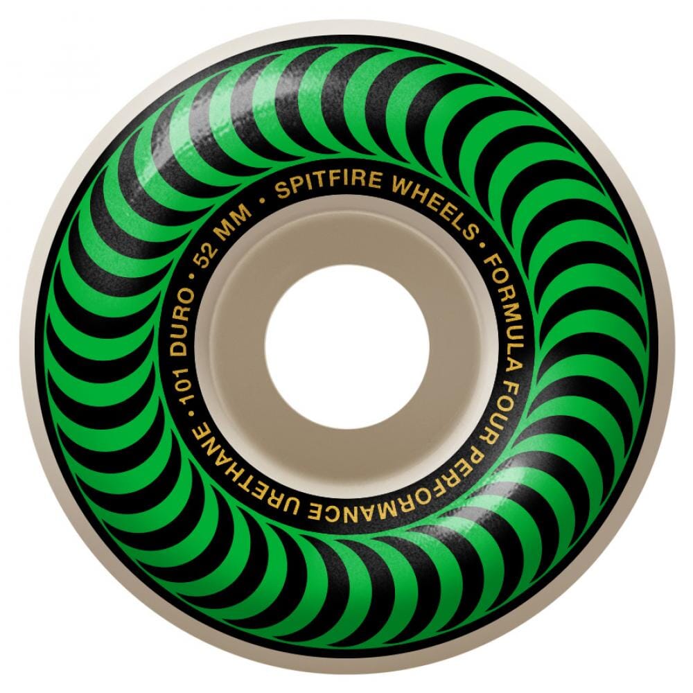 Spirtfire Fomula Four Classics 101 Skateboard Wheels, 52mm Skateboard Wheels spitfire