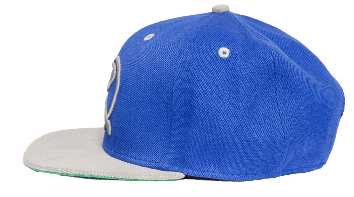 Rampworx LE 97.4 Snapback Cap, Blue/Grey Accessories Rampworx Skatepark