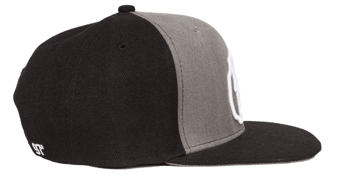 Rampworx LE 97.9 Snapback Cap, Grey/Black Accessories Rampworx Skatepark
