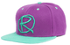 Rampworx LE 97.2 Snapback Cap, Purple/Teal Accessories Rampworx Skatepark 