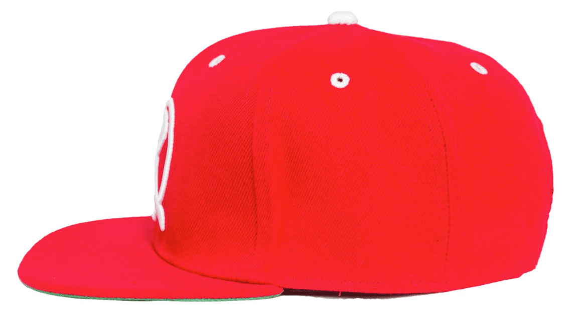 Rampworx LE 97.1 Snapback Cap, Red/Red Accessories Rampworx Skatepark