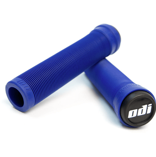 ODI Longneck Soft Pro Scooter/BMX Grips 135mm, Blue Grips ODI