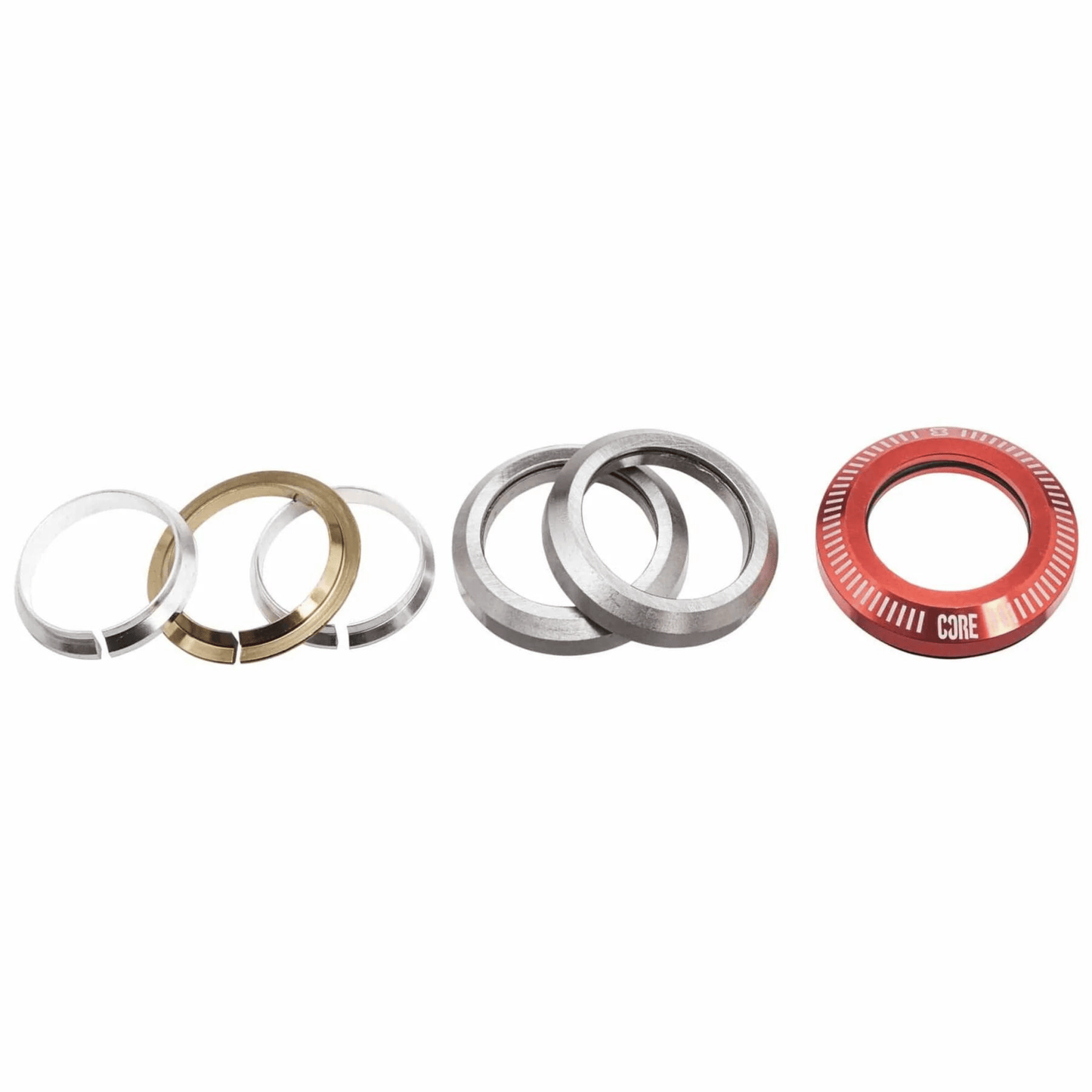CORE Dash Integrated Scooter Headset, Red Scooter Parts CORE