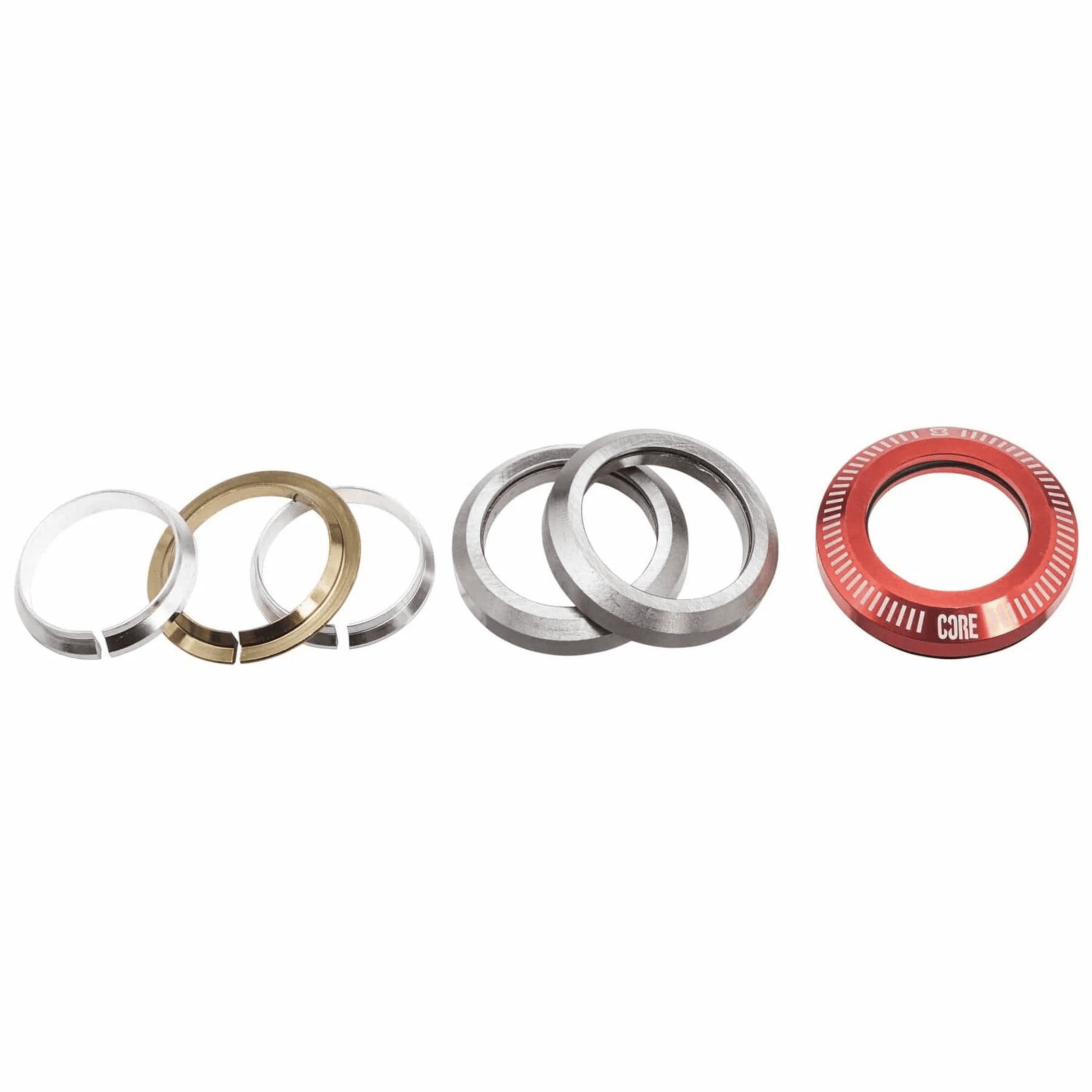 CORE Dash Integrated Scooter Headset, Red Scooter Parts CORE