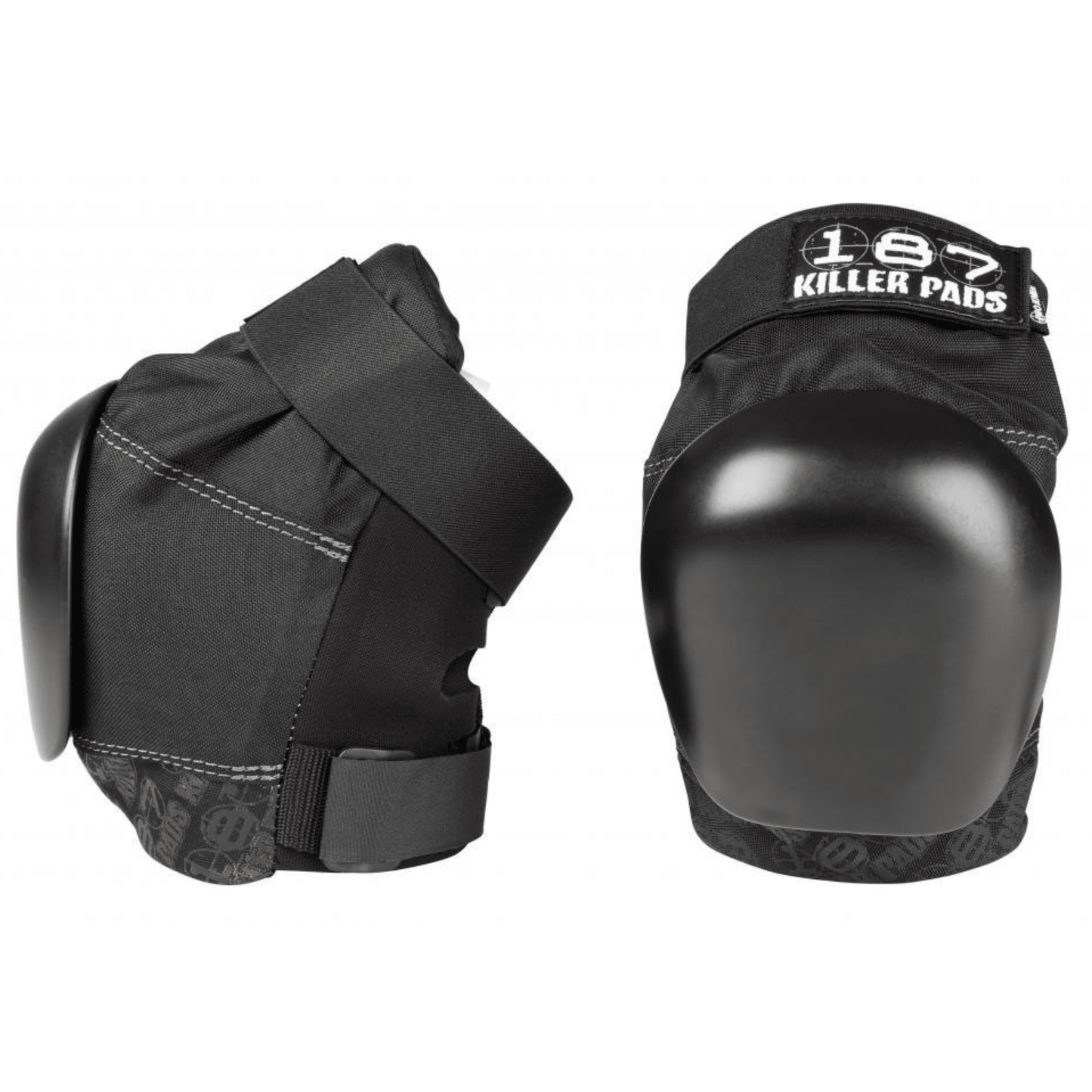 187 Killer Pads Pro Knee Pads, Black/Black Protection 187 JNR