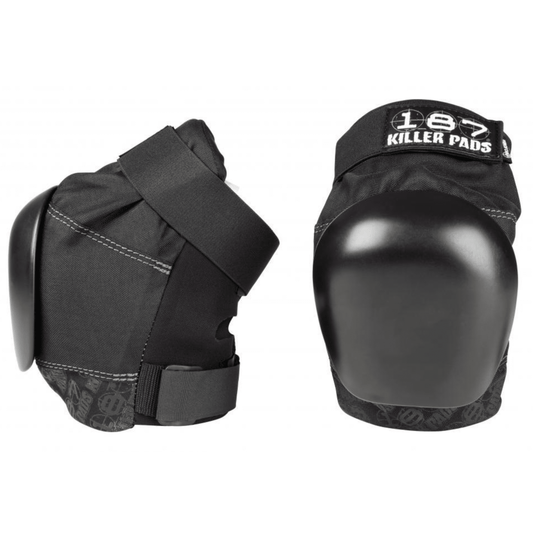 187 Killer Pads Pro Knee Pads, Black/Black Protection 187 JNR