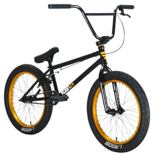 Mafia Bikes Kush 2+ Complete BMX 20", Black/Gold BMX Mafia Bikes