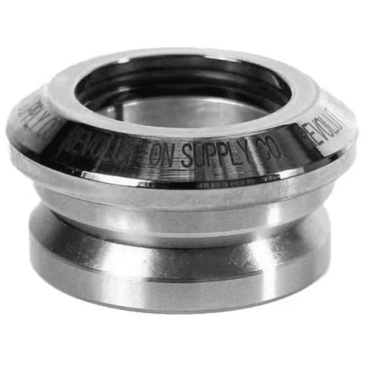 Revolution Supply Co Integrated Scooter Headset, Silver Scooter Parts Revolution