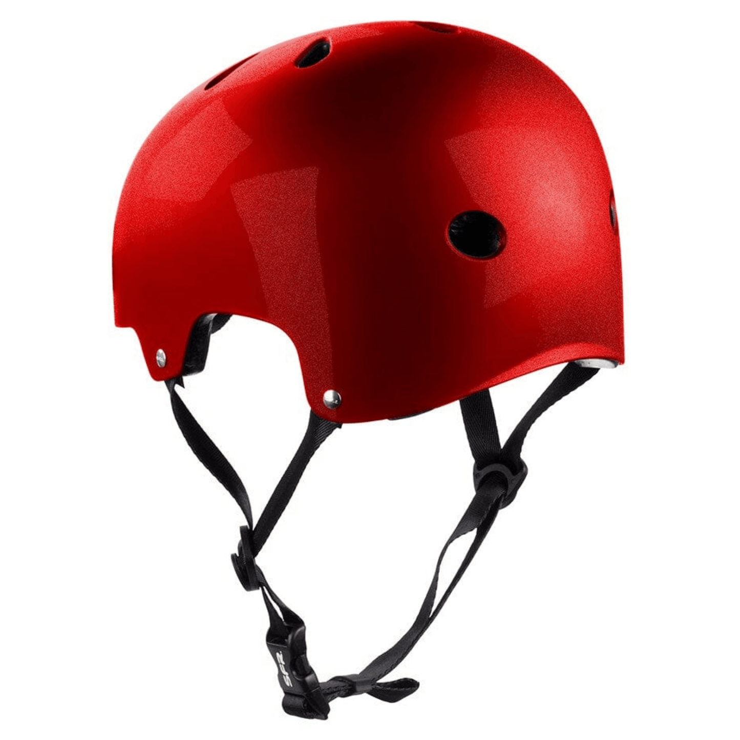 SFR Essential Helmet, Gloss Metallic Red Protection SFR