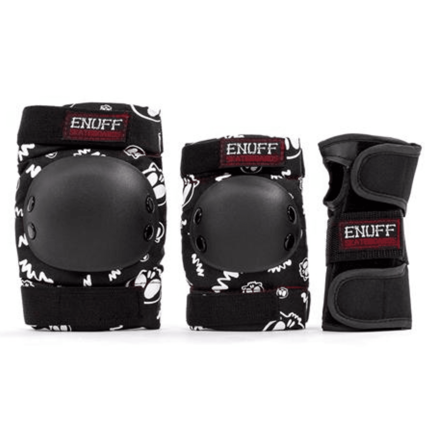 Enuff Skulls Ramp Junior Pad Set Protection Enuff JR SMALL