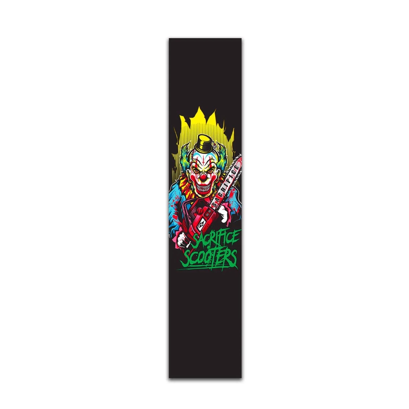 Sacrifice Scooter Griptape, Crazy Clown V2 Scooter Grip Tape Sacrifice
